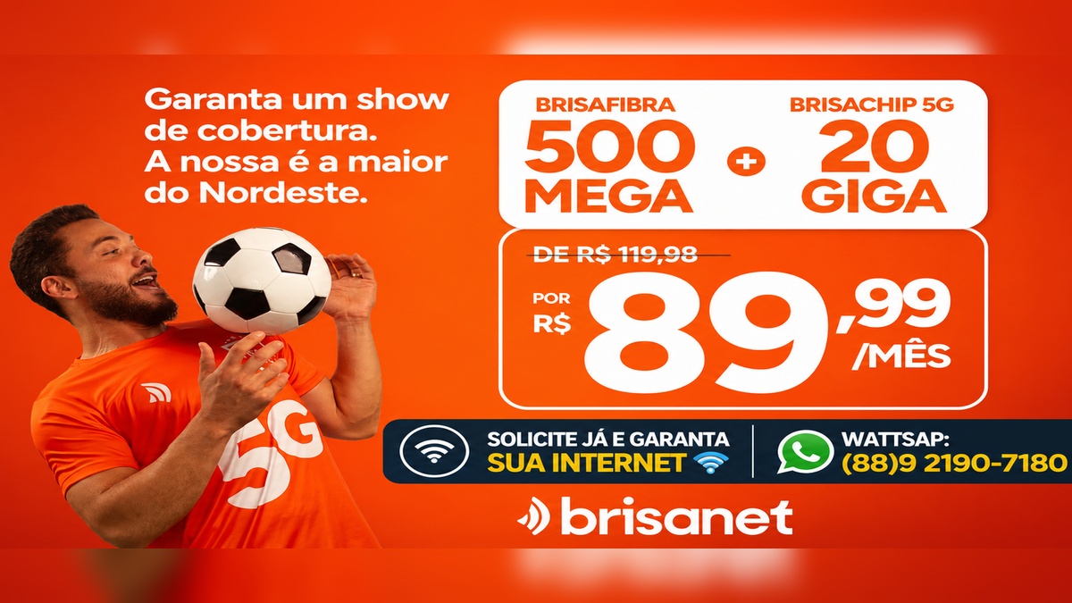 Anúncio — Brisanet
